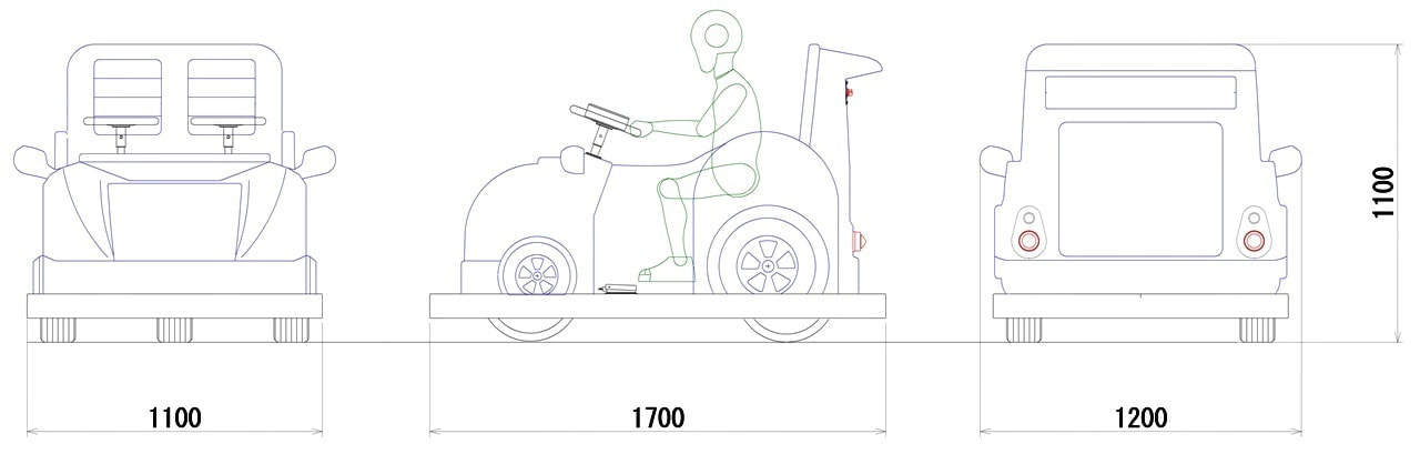 車両図